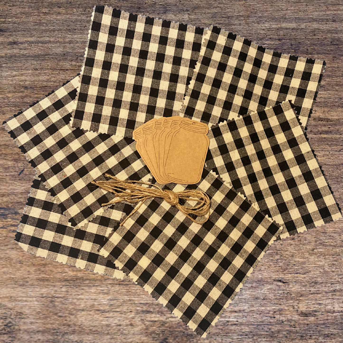 A Gift in a Jar Recipe Kit - Apple Coffee Cake - DIY Kit for 6 Unique Gifts