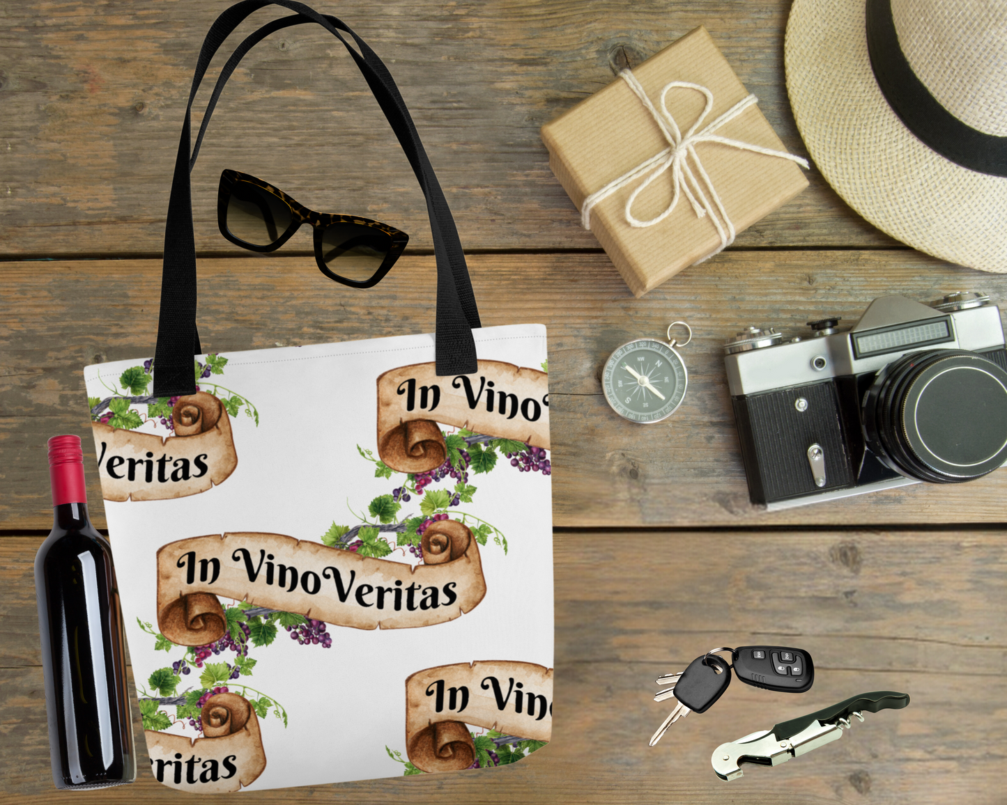 In Vino Veritas Everyday Tote Bag