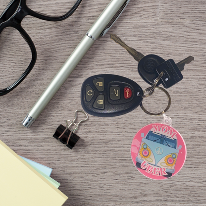 Mom Uber KeyChain for the Superwoman in your life!