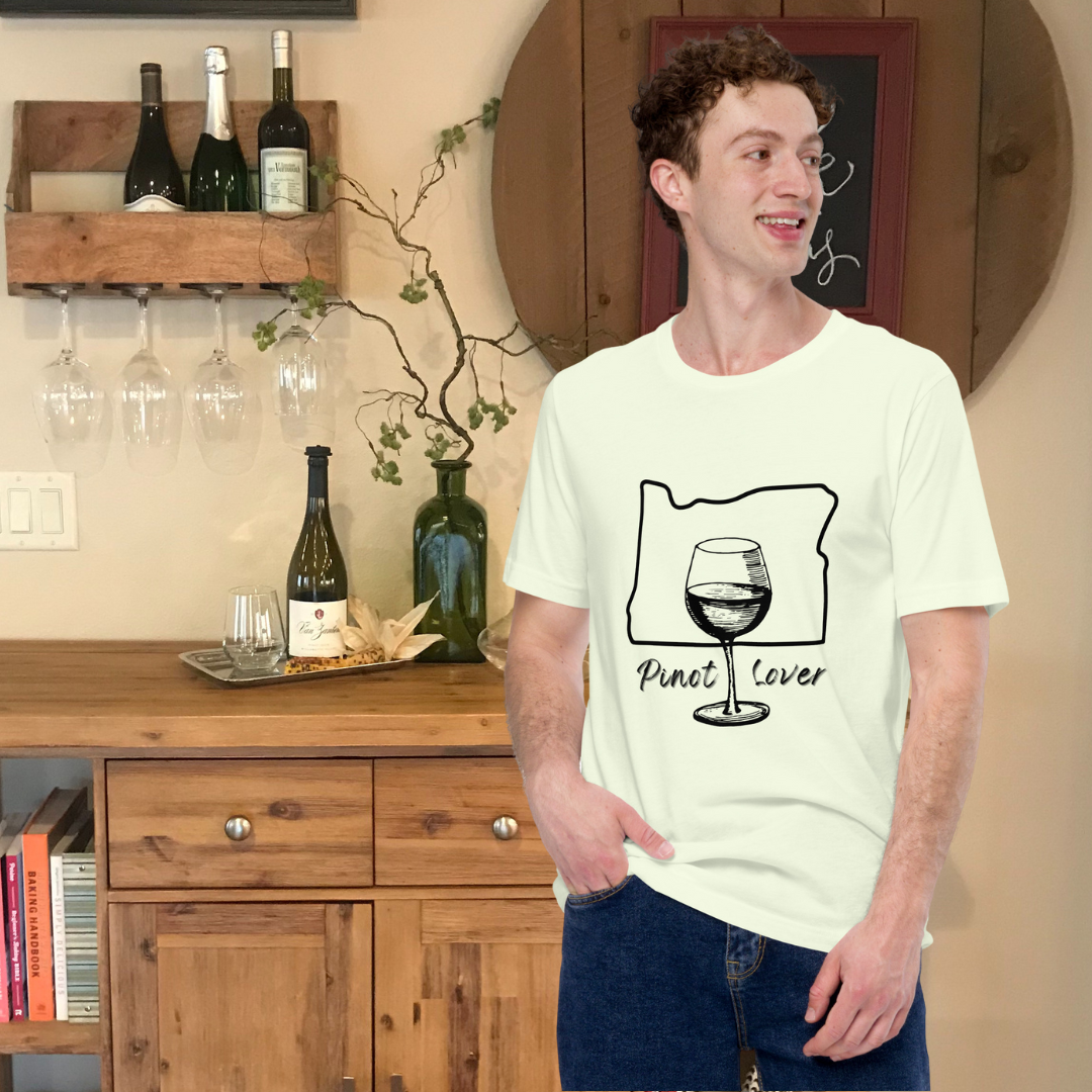 Pinot Noir Lover Unisex T-Shirt - Oregon Wine Shirt