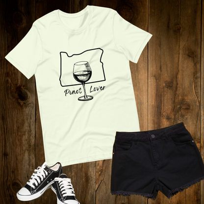 Pinot Noir Lover Unisex T-Shirt - Oregon Wine Shirt