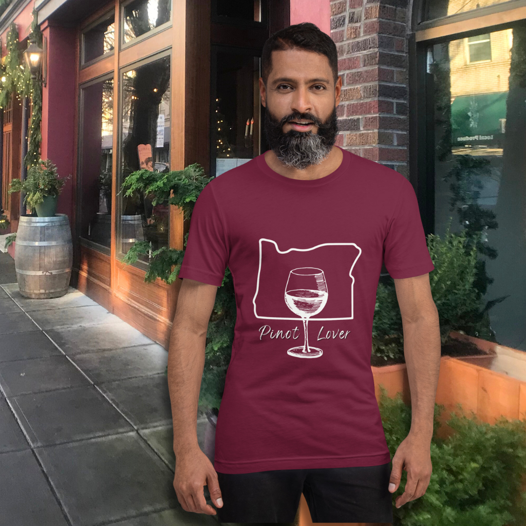 Pinot Noir Lover Unisex T-Shirt - Oregon Wine Shirt