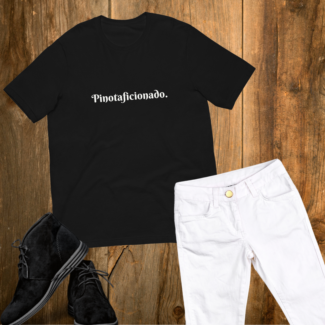 Pinotaficionado - The Pinot Noir T-Shirt That Makes a Statement - Oregon Wine Shirt