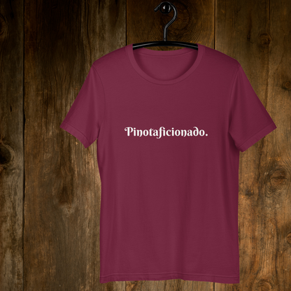 Pinotaficionado - The Pinot Noir T-Shirt That Makes a Statement - Oregon Wine Shirt