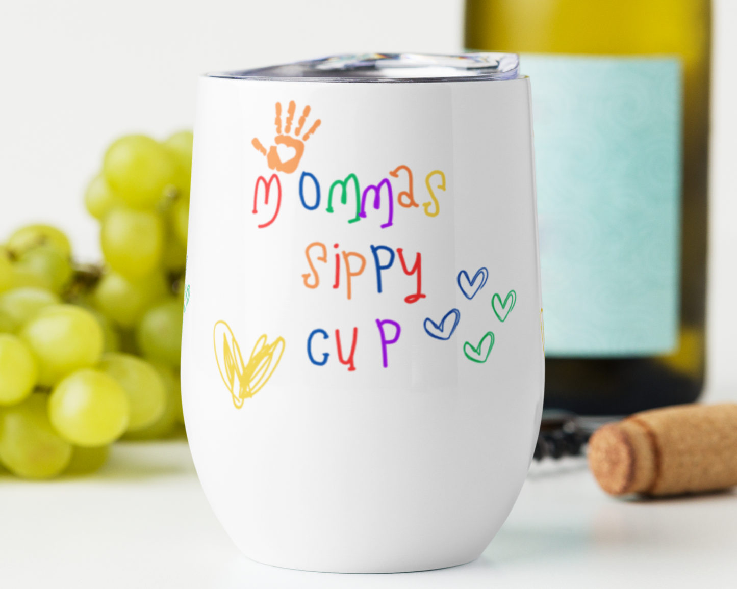 Mommas Sippy Cup Wine Tumbler - 12 oz