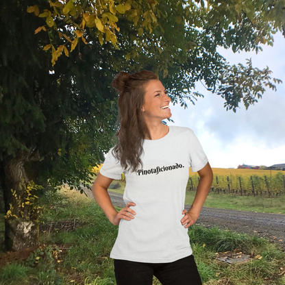 Pinotaficionado - The Pinot Noir TShirt That Makes a Statement - Oregon Wine Shirt